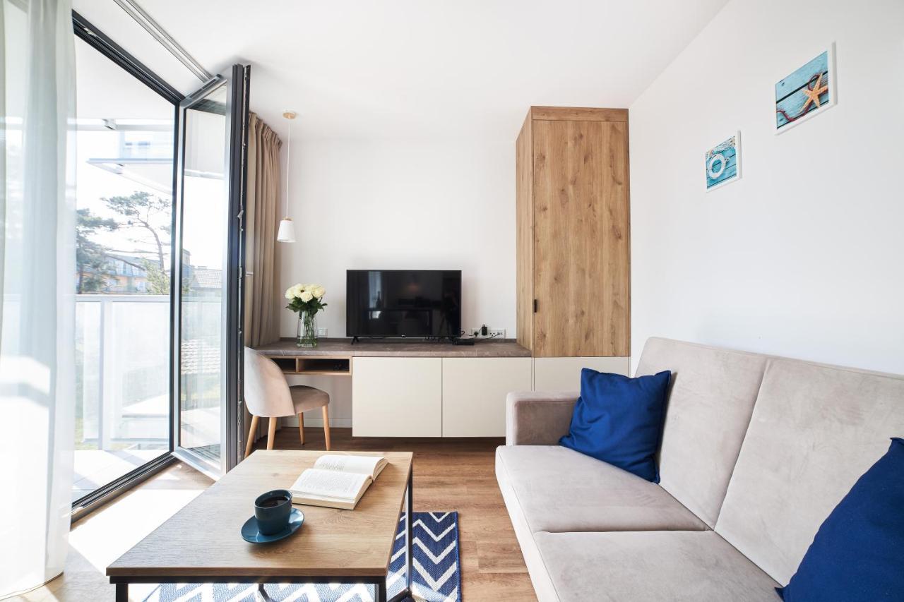Jantaris Mielno Apartamenty Przy Plazy Eksteriør billede