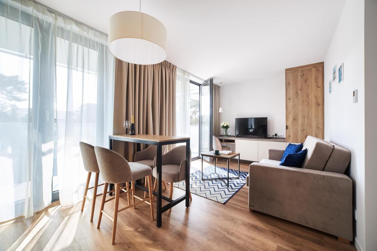 Jantaris Mielno Apartamenty Przy Plazy Eksteriør billede