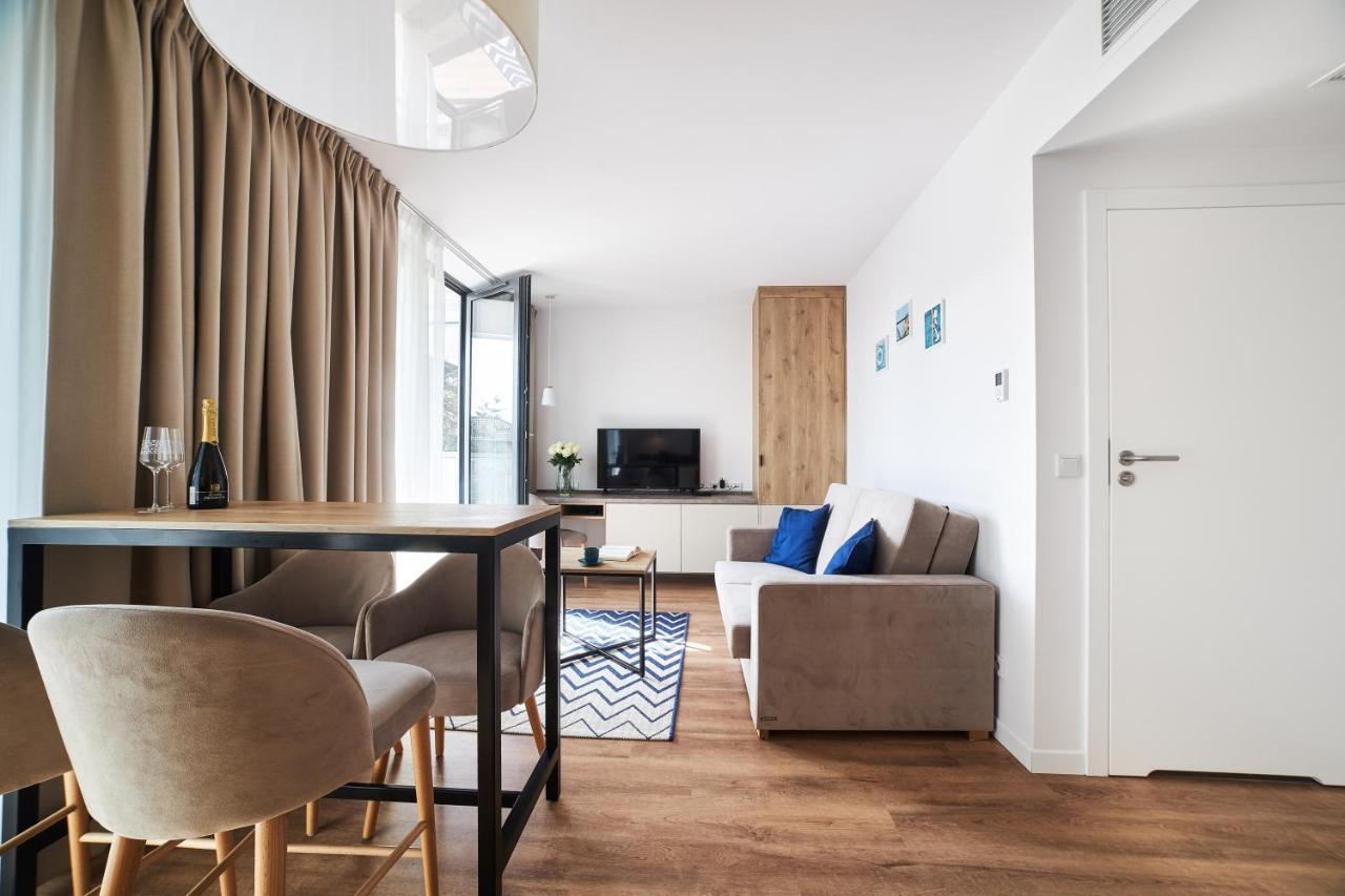 Jantaris Mielno Apartamenty Przy Plazy Eksteriør billede