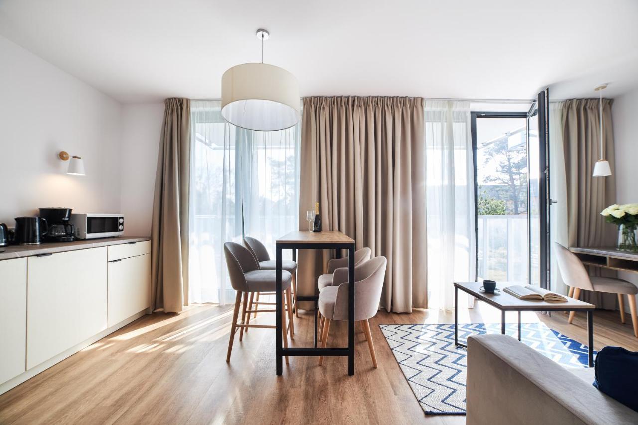 Jantaris Mielno Apartamenty Przy Plazy Eksteriør billede