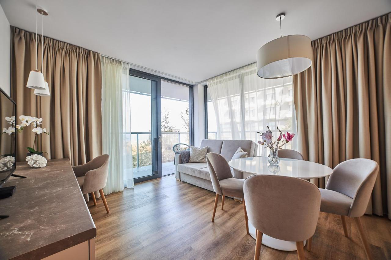 Jantaris Mielno Apartamenty Przy Plazy Eksteriør billede